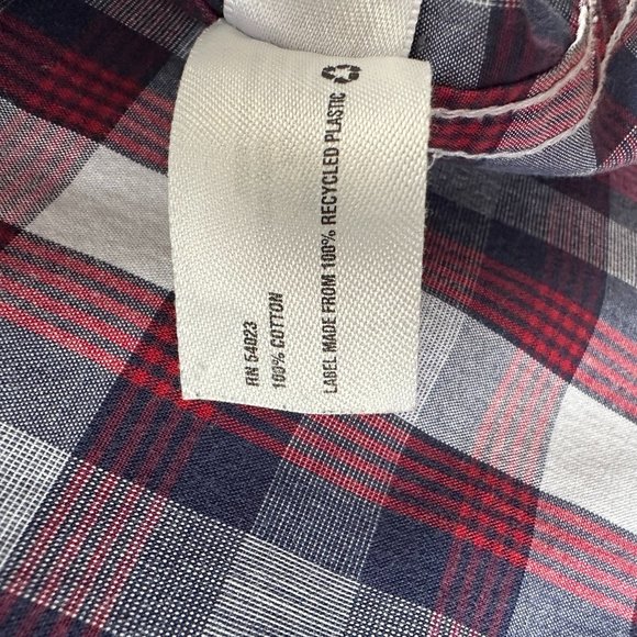 GAP Men's Plaid Long Sleeve Button Down Oxford Shirt Size M - Picture 5 of 5